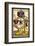 Tarot: 10 La Roue de Fortune, The Wheel of Fortune-null-Framed Photographic Print