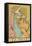 Tarot: 11 La Force, Strength-Oswald Wirth-Framed Stretched Canvas