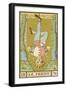 Tarot: 12 Le Pendu, The Hanged Man-Oswald Wirth-Framed Photographic Print
