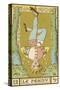 Tarot: 12 Le Pendu, The Hanged Man-Oswald Wirth-Stretched Canvas