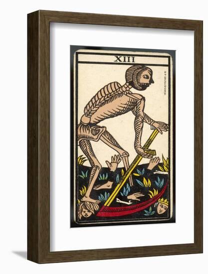 Tarot: 13 La Mort, Death-null-Framed Photographic Print