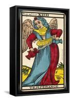 Tarot: 14 La Temperance-null-Framed Stretched Canvas