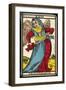 Tarot: 14 La Temperance-null-Framed Art Print