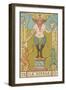 Tarot: 15 Le Diable, The Devil-Oswald Wirth-Framed Photographic Print