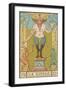 Tarot: 15 Le Diable, The Devil-Oswald Wirth-Framed Photographic Print