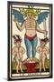 Tarot: 15 Le Diable, The Devil-null-Mounted Art Print