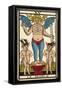 Tarot: 15 Le Diable, The Devil-null-Framed Stretched Canvas