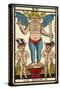 Tarot: 15 Le Diable, The Devil-null-Stretched Canvas