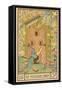 Tarot: 16 La Maison Dieu, The Tower-Oswald Wirth-Framed Stretched Canvas