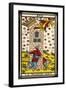 Tarot: 16 La Maison Dieu, The Tower-null-Framed Art Print