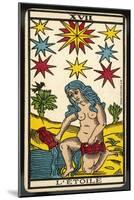 Tarot: 17 L'Etoile, The Star-null-Mounted Photographic Print