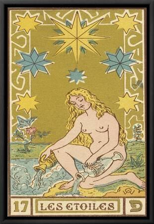 Tarot: 17 Les Etoiles, The Stars' Photographic Print - Oswald Wirth |  AllPosters.com