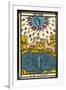 Tarot: 18 La Lune, The Moon-null-Framed Photographic Print