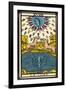 Tarot: 18 La Lune, The Moon-null-Framed Photographic Print