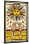 Tarot: 19 Le Soleil, The Sun-null-Mounted Photographic Print