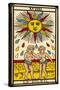 Tarot: 19 Le Soleil, The Sun-null-Stretched Canvas