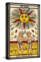 Tarot: 19 Le Soleil, The Sun-null-Stretched Canvas