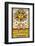 Tarot: 19 Le Soleil, The Sun-null-Framed Photographic Print