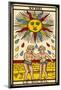 Tarot: 19 Le Soleil, The Sun-null-Mounted Photographic Print