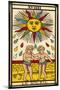 Tarot: 19 Le Soleil, The Sun-null-Mounted Photographic Print