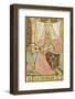 Tarot: 2 La Papesse, The Female Pope-Oswald Wirth-Framed Photographic Print