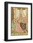 Tarot: 2 La Papesse, The Female Pope-Oswald Wirth-Framed Photographic Print