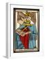 Tarot: 2 La Papesse, The Female Pope-null-Framed Art Print