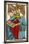 Tarot: 2 La Papesse, The Female Pope-null-Mounted Art Print