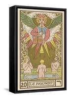 Tarot: 20 Le Jugement, The Judgment-Oswald Wirth-Framed Stretched Canvas