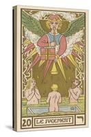 Tarot: 20 Le Jugement, The Judgment-Oswald Wirth-Stretched Canvas