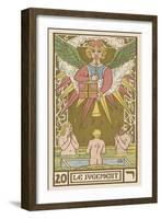 Tarot: 20 Le Jugement, The Judgment-Oswald Wirth-Framed Art Print