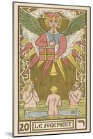 Tarot: 20 Le Jugement, The Judgment-Oswald Wirth-Mounted Art Print