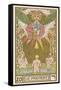 Tarot: 20 Le Jugement, The Judgment-Oswald Wirth-Framed Stretched Canvas