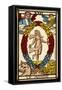 Tarot: 21 Le Monde, The World-null-Framed Stretched Canvas