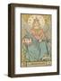 Tarot: 3 L'Imperatrice, The Empress-Oswald Wirth-Framed Photographic Print