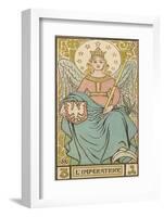 Tarot: 3 L'Imperatrice, The Empress-Oswald Wirth-Framed Photographic Print