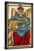 Tarot: 3 L'Imperatrice, The Empress-null-Stretched Canvas