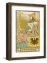 Tarot: 4 L'Empereur, The Emperor-Oswald Wirth-Framed Photographic Print