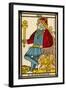 Tarot: 4 L'Empereur, The Emperor-null-Framed Art Print