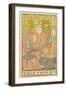 Tarot: 5 Le Pape, The Pope-Oswald Wirth-Framed Art Print