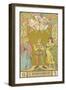 Tarot: 6 L'Amoureux, The Lover-Oswald Wirth-Framed Photographic Print