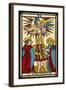 Tarot: 6 L'Amoureux, The Lover-null-Framed Art Print