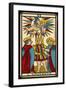 Tarot: 6 L'Amoureux, The Lover-null-Framed Art Print