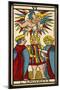 Tarot: 6 L'Amoureux, The Lover-null-Mounted Art Print