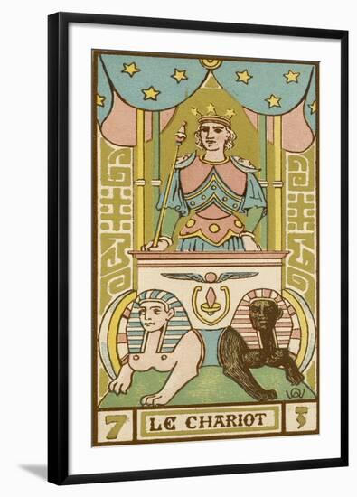 Tarot: 7 Le Chariot-Oswald Wirth-Framed Photographic Print