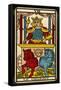 Tarot: 7 Le Chariot-null-Framed Stretched Canvas