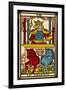 Tarot: 7 Le Chariot-null-Framed Art Print