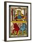 Tarot: 7 Le Chariot-null-Framed Art Print