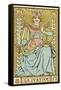 Tarot: 8 La Justice-Oswald Wirth-Framed Stretched Canvas