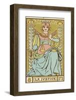 Tarot: 8 La Justice-Oswald Wirth-Framed Photographic Print